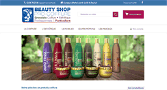 Desktop Screenshot of beauty-shop-procoiffure.com